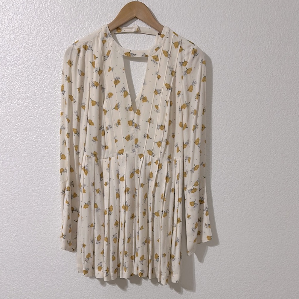 FREE PEOPLE Tegan Floral Mini Dress